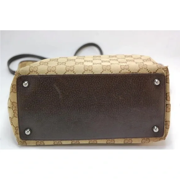 EXCELLENT CONDITION! Authentic Gucci Abbey Eclipse Shoulder Bag Handbag Purse - Picture 5 of 14